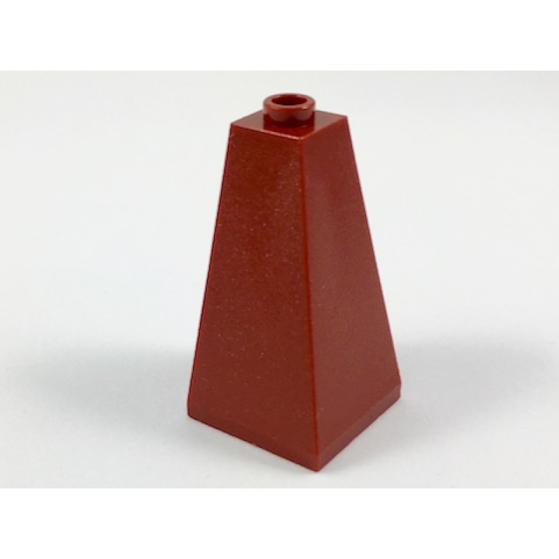 Dakpan 75° 2x2x3 dubbel hoek Dark Red